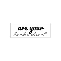 Handreiniger Stempel