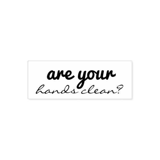 Handreiniger Stempel (Design)