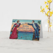 Hands Across the Sea Note Karte (Gelbe Blume)