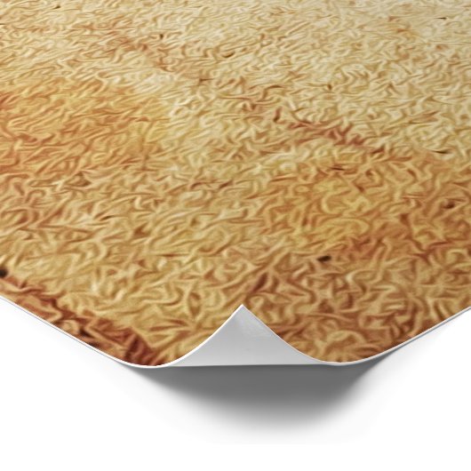 Hands Butterflies Artwork Poster (Ecke)