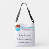 Hands-freier Stil mit einer Meldung: Crossbody Bag Tragetaschen Mit Langen Trägern (Rückseite)