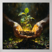 Hands Holding Hope Poster (Vorne)