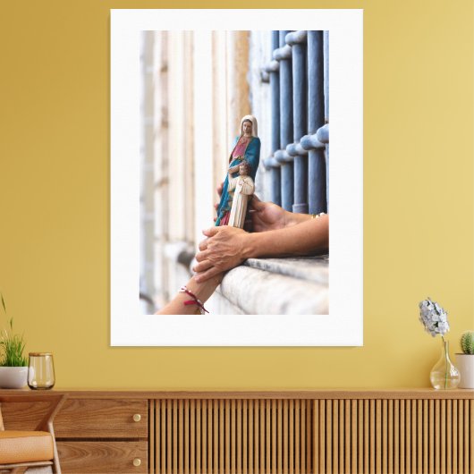 Hands of Devotion Leinwanddruck (Insitu (Wohnzimmer))