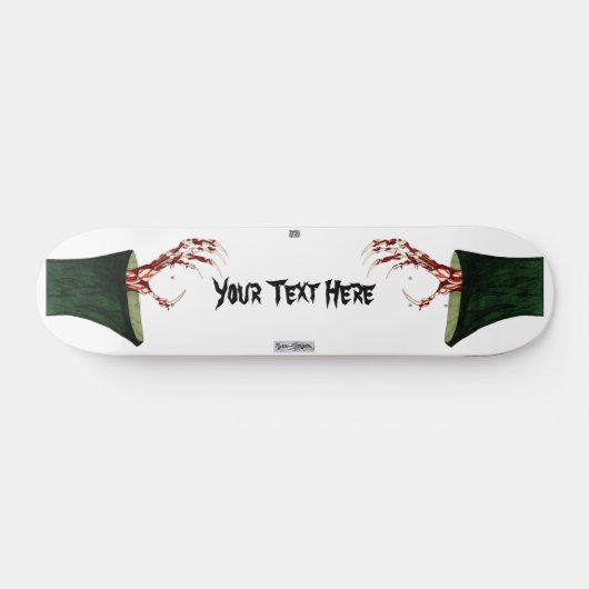 Hands Of Grim Skateboard (Horizontal)