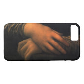 Hands of Mona Lisa iPhone 7 case (Rückseite (Horizontal))