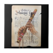 Hands of the Music Maker Juwelry Keepake Box Fliese (Vorderseite)