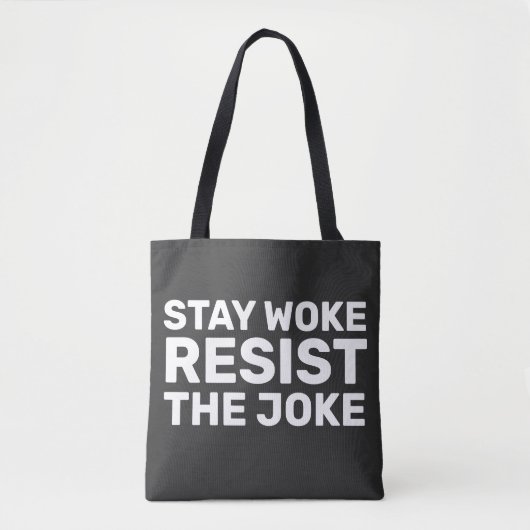 Hands Off Movement Bleibe Widerstand widerstehen d Tasche (Vorderseite)