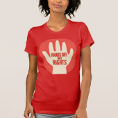 Hands Off My Rights – Equality T-Shirt (Vorderseite)
