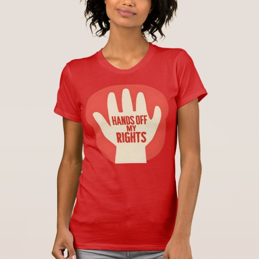 Hands Off My Rights – Equality T-Shirt (Vorderseite)