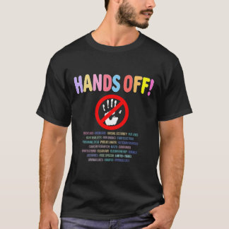 Hands Off Protest 2025 T-Shirt
