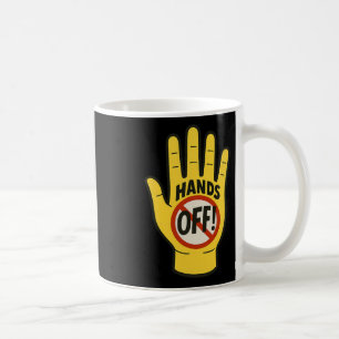 Hands Off Protest 5. April Widerstand Anti Trump Kaffeetasse