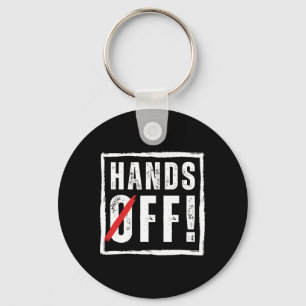 Hands Off Protest 5. April Widerstand Anti Trump  Schlüsselanhänger