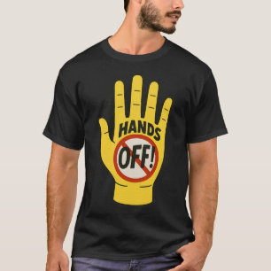 Hands Off Protest 5. April Widerstand Anti Trump T-Shirt