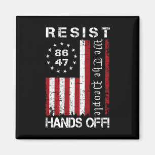 Hands Off Protest 86 47 8647 Protest Rett D Magnet