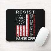 Hands Off Protest 86 47 8647 Protest Rett D Mousepad (Mit Mouse)