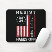 Hands Off Protest 86 47 8647 Protest Rett D Mousepad (Mit Mouse)