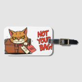 Hands Off This Is Seriously Not Your Bag Gepäckanhänger (Vorderseite (Horizontal))