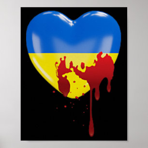 Hands Off Ukraine In Ukrainischer Protest Gegen Pu Poster