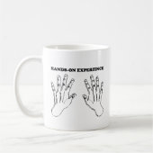 Hands-on-Erfahrung Kaffeetasse (Links)