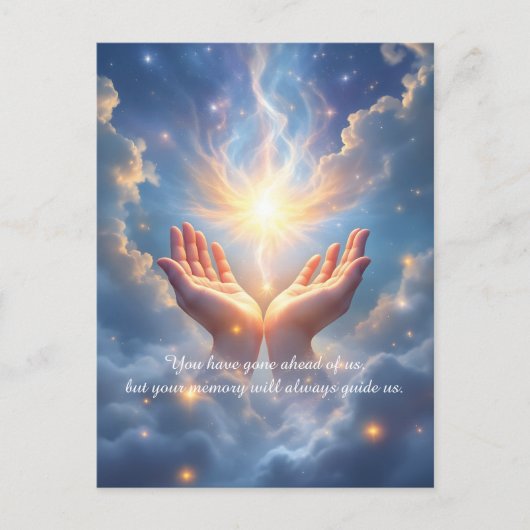 Hands Set des Souls kostenlos, Condolence Card Postkarte (Vorderseite)