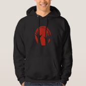 Hands Silhouette Circle Hoodie (Vorderseite)