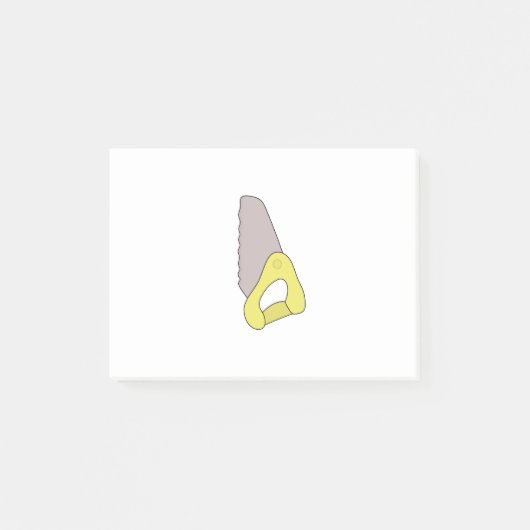 Handsäge Post-it Klebezettel (Vorderseite)