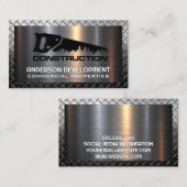 HandsägeLogo | Metallisch Visitenkarte (Vorne/Hinten)