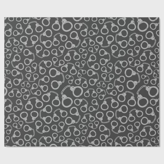 Handschellen Geschenkpapier (Flach)