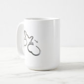 Handschellen Kaffeetasse (Vorderseite Links)