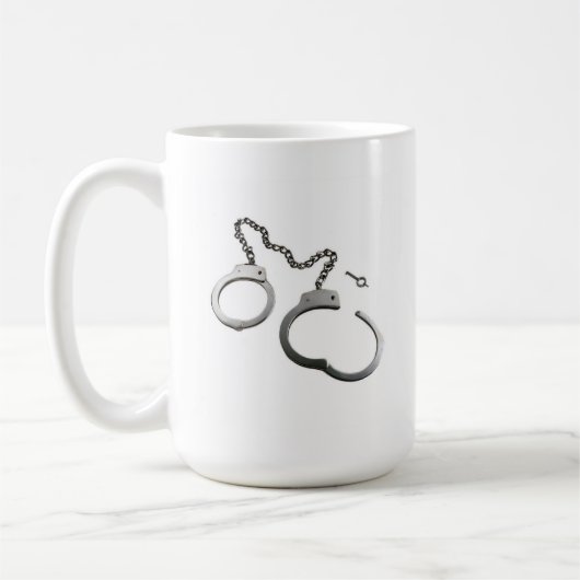 Handschellen Kaffeetasse (Links)