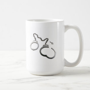 Handschellen Kaffeetasse