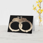 Handschellen-Merkkarte Karte (Gelbe Blume)