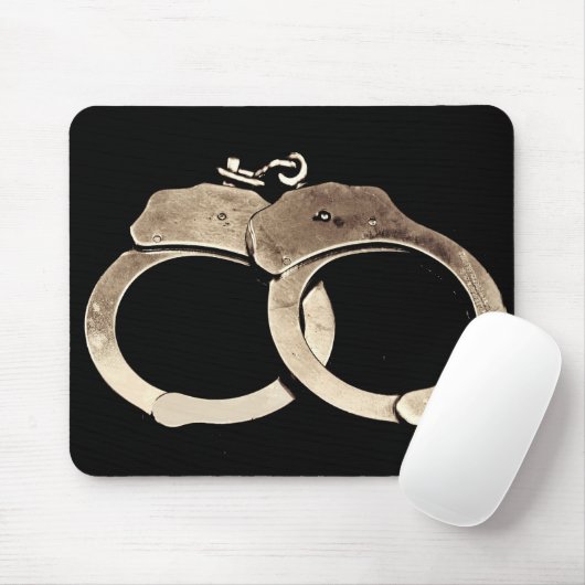 Handschellen Mousepad (Mit Mouse)