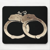 Handschellen Mousepad (Vorne)