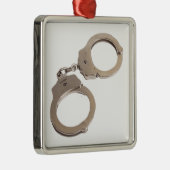 Handschellen Ornament Aus Metall (Rechts)