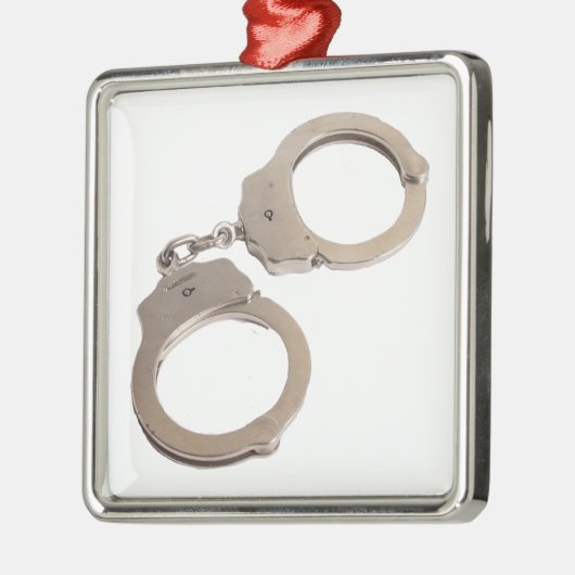 Handschellen Ornament Aus Metall (Links)