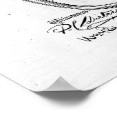 Handschellen Patentschrift 1880 Poster (Ecke)