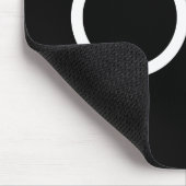 Handschellen-Piktogramm Mousepad (Ecke)