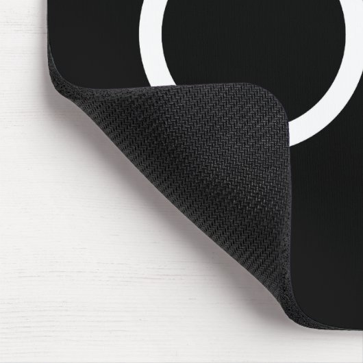 Handschellen-Piktogramm Mousepad (Ecke)