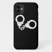 Handschellen-Polizei-Gesetzesvollstreckung Case-Mate iPhone Hülle (Rückseite)