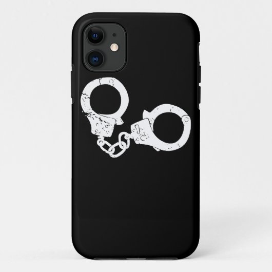Handschellen-Polizei-Gesetzesvollstreckung Case-Mate iPhone Hülle (Rückseite)