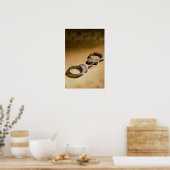 Handschellen Poster (Küche)