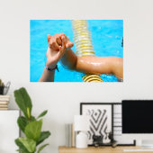 Handschlag für Sportsmanship Poster (Heimbüro)