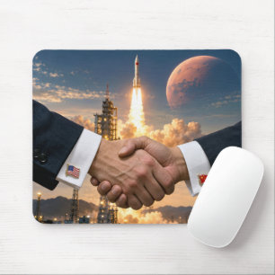 Handschlagabkommen zwischen den Vereinigten Staate Mousepad