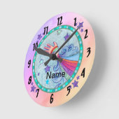 Handschloss Runde Wanduhr (Winkel)