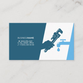 Handschlüssel der KlempnerVisitenkarte Visitenkarte