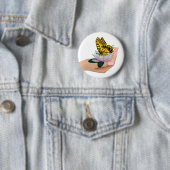 Handschmetterling Button (Beispiel)