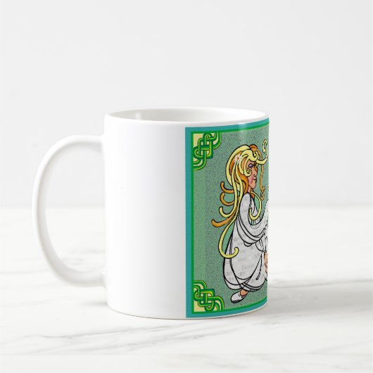 Handschnelle Hochzeit Kaffeetasse (Links)