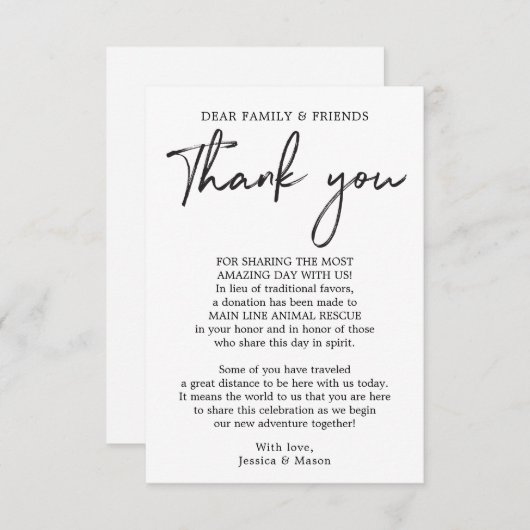 Handschrift anstelle der Favoriten-Platzkarte Ankündigung (Vorne/Hinten)