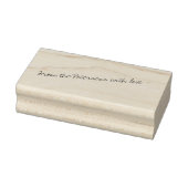 Handschrift | Benutzerdefinierter Text Gummistempel (Stempel)